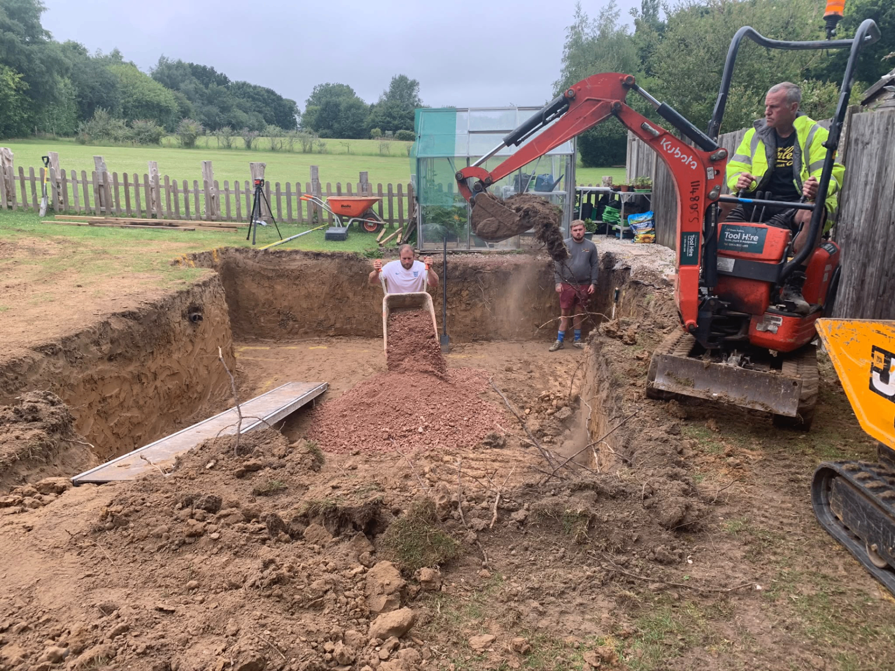 Swimming Pools project 3 by Locks Heath Builders